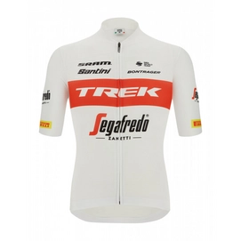 Maillot de Cyclisme Santini Men Trek Segafredo Team Original Jersey 2022 Red