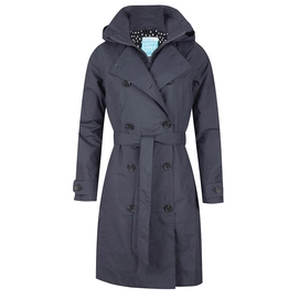 Raincoat Happy Rainy Days Trenchcoat Zipper Semmy Steel