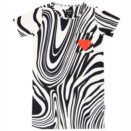T-Shirt Dress SNURK Women Zebra Love-L