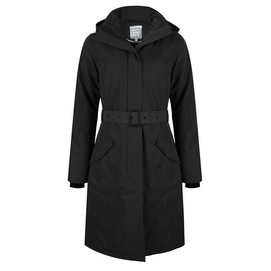 Raincoat Happy Rainy Days Twill Padded Parka Broadway Black