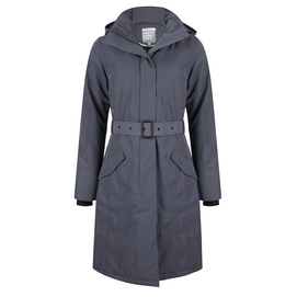 Raincoat Happy Rainy Days Twill Padded Parka Sydney Steel