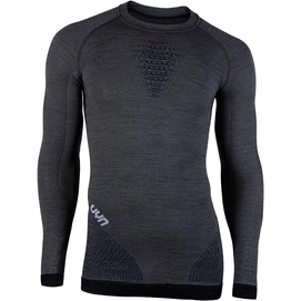 Maillot de Corps Uyn Men Fusyon L/S Grey York Avio White-XXL