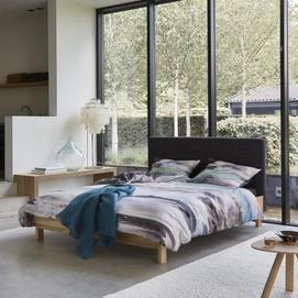 Housse de Couette Essenza Vance Aqua Satin de Coton