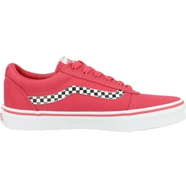 Baskets Vans Youth Ward Butterflies Clearet Red White-Taille 28