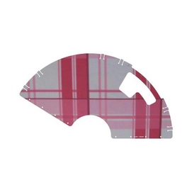 Jasbeschermer Veilige Voetjes 26 Inch Pink Plaid (set van 2)