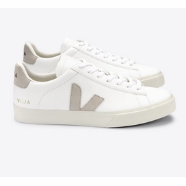 1---Veja Women Campo Chromefree Leather Extra White Natural Suede