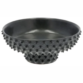 Kom Villa Collection Stoneware Matte Black 28 x 28 cm