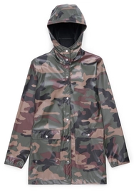 Jas Herschel Supply Co. Women's Rainwear Parka Woodland Camo
