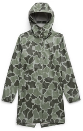 Jas Herschel Supply Co. Women's Rainwear Fishtail Parka Frog Camo