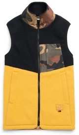 Bodywarmer Herschel Supply Co. Women's Guide Fleece Sherpa Vest Black/Arrowwood