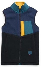 Bodywarmer Herschel Supply Co. Women's Guide Fleece Sherpa Vest Peacoat/Black