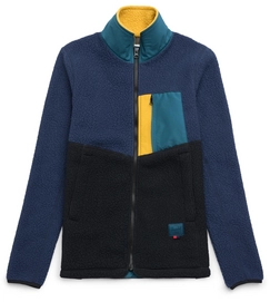 Vest Herschel Supply Co. Women's Guide Fleece Sherpa Full Zip Peacoat/Black