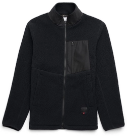 Vest Herschel Supply Co. Men's Guide Fleece Sherpa Full Zip Black