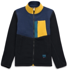 Vest Herschel Supply Co. Men's Guide Fleece Sherpa Full Zip Peacoat/Black