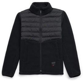 Vest Herschel Supply Co. Men's Guide Fleece Hybrid Sherpa Full Zip Black