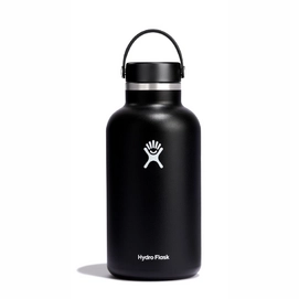 Gourde Isotherme Hydro Flask Wide Mouth Flex Cap Black 1.9L