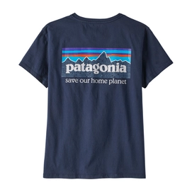 T-Shirt Patagonia Femme P6 Mission Organic New Navy