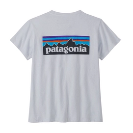 T-Shirt Patagonia P6 Logo Responsibili Tee Women White
