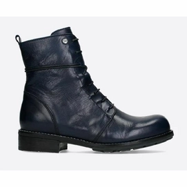 Boots Wolky Women Murray XW Velvet Leather Blue