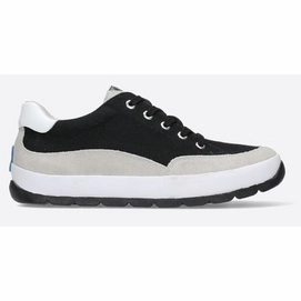 Baskets Wolky Women Babati Canvas Suede Black-Taille 40