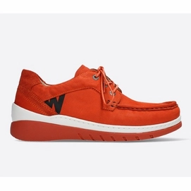 Sneaker Wolky Time Summer Antique Nubuck Red Orange Damen-Schuhgröße 38