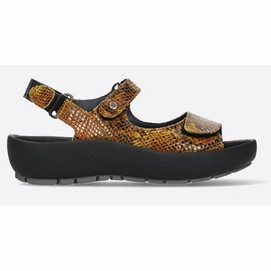 Sandales Wolky Women Rio Retro Leather Ochre-Taille 40