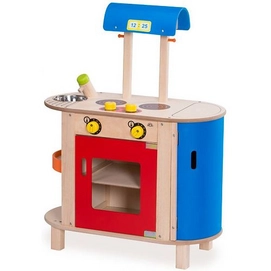Kinderkeuken Blauw/Rood Wonderworld