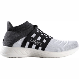 Running Shoes UYN Men X-Cross Tune White Grey-Shoe Size 6.5