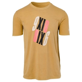 T-Shirt AGU Unisexe Tee Six6 Double 6 Dyed Ocre