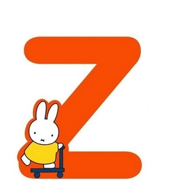 Decoratieletter Nijntje Z