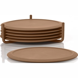 Onderzetter Zone Denmark Singles Cinnamon (6-delig)