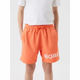 Badehose Björn Borg Borg Swim Shorts Kids Nasturtium-Größe 170