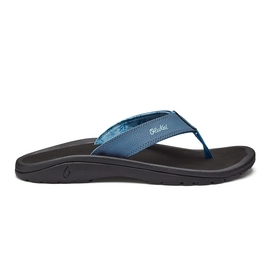 Slipper OluKai Men Ohana Vintage Blue Black