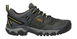 Wanderschuhe Keen Ridge Flex Waterproof Men Steel Grey Yellow-Schuhgröße 44