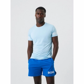 T-Shirt Björn Borg Men Borg T-Shirt Crystal Blue
