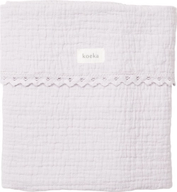 Ledikantdeken Koeka Lace Elba Lila