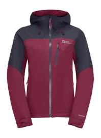 Jacket Jack Wolfskin Women Go Hike Jacket Sangria Red