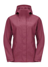 Jacke Jack Wolfskin Kammweg 2L Damen Sangria Red