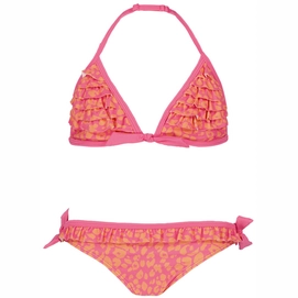 Bikini Barts Girls Delia Triangle Pink-Maat 128