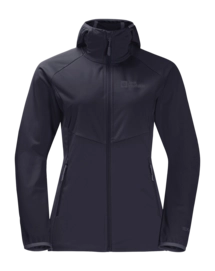 Jacke Jack Wolfskin Go Hike Softshell Damen Graphite