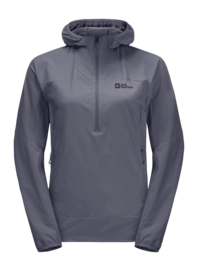 Jacke Jack Wolfskin Prelight Overhead Damen Dolphin