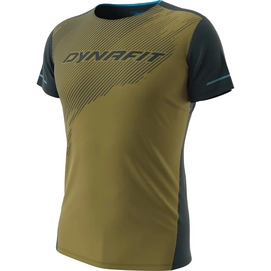 Running shirt  Dynafit Men's Alpine 2 Short Sleeve Army