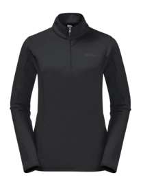 Pullover Jack Wolfskin Baiselberg Halbzip Women Black