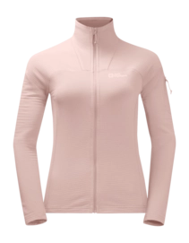 Sweatjacke Jack Wolfskin Prelight Full Zip Damen Rose Smoke
