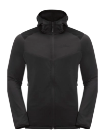 Gilet Jack Wolfskin Homme Kolbenberg Hooded Full Zip Phantom