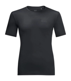 T-Shirt Jack Wolfskin Tech T Herren Black