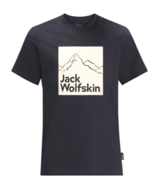 T-Shirt Jack Wolfskin Men Brand T Night Blue 23