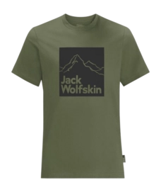T-Shirt Jack Wolfskin Brand T Herren Greenwood