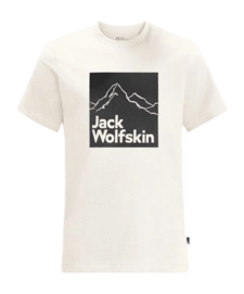 T-shirt Jack Wolfskin Homme Marque T Egret