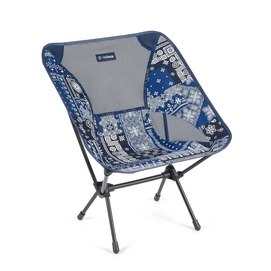 Chaise de Camping Helinox Chair One Blue Bandana Quilt